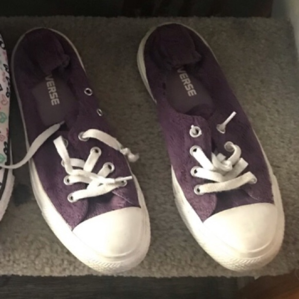 Purple converse